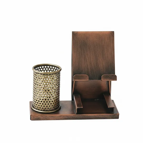 Multicolour_Premium_Quality_Metal_3_In_1_Showpiece_-_Mobile_Holder_|_Pen_Stand_|_Card_Holder