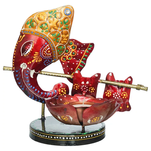 Ganesh_Lotus_Diya_Holder