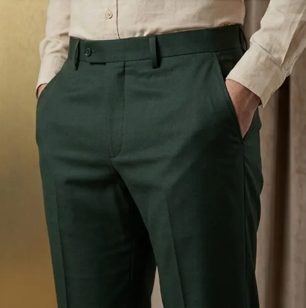 Green_Cotton_Trousers_For_Men