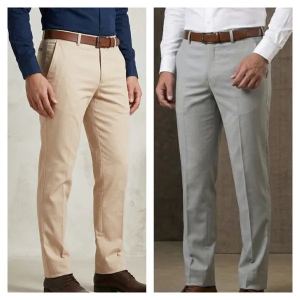Grey_And_Beige_Cotton_Regular_Fit_Formal_Trousers_For_Men_|_Pack_Of_2