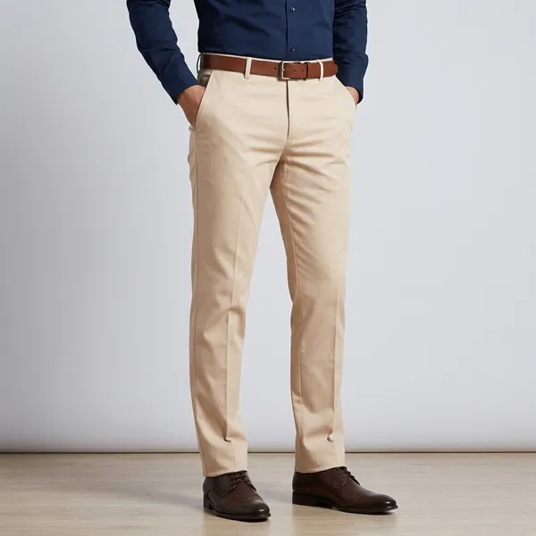 Grey_And_Beige_Cotton_Regular_Fit_Formal_Trousers_For_Men_|_Pack_Of_2