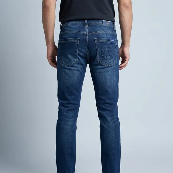 Dark_Blue_Denim_Mid_Rise_Slim_Fit_Jeans_For_Men