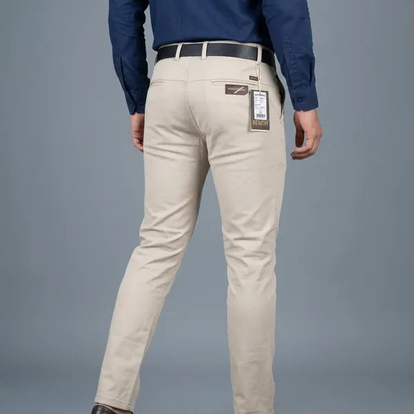 Beige_Cotton_Slim_Fit_Chino_Trousers_For_Men
