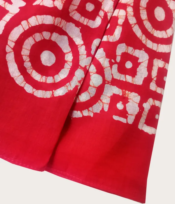 Red_&_White_Hand_Batik_Print_Cotton_Blend_Stole_(100x180_cm)