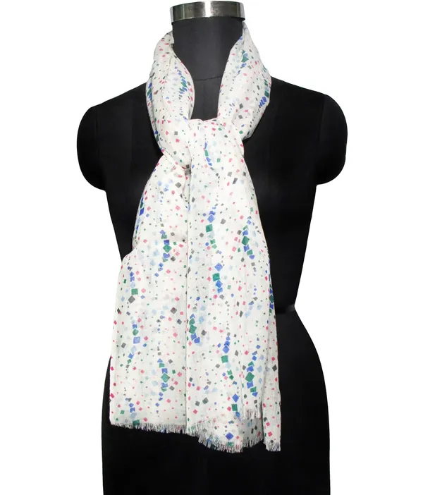 Geometric_White_Multi-Color_Poly_Wool_Winter_Scarf_(70x180_cm)