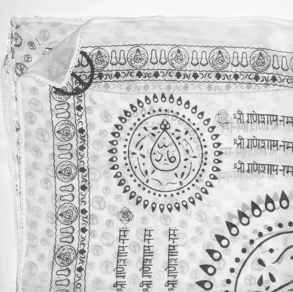 Peace_Ganeshaye_Namaha_Print_Cotton_Patched_work_Scarfs_For_Women_(90x90_cms)