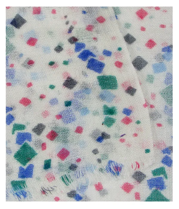 White_Multi_Geometric_Printed_Soft_Poly_Wool_Winter_Stole_(70x180_cm)