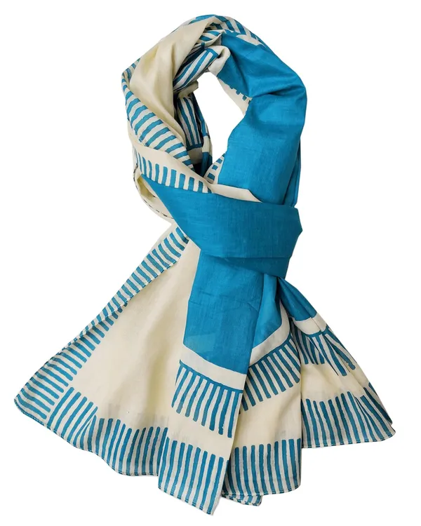 Floral_Grey_Multi_Cotton_Blend_Women's_Stole_(100x180_cm)