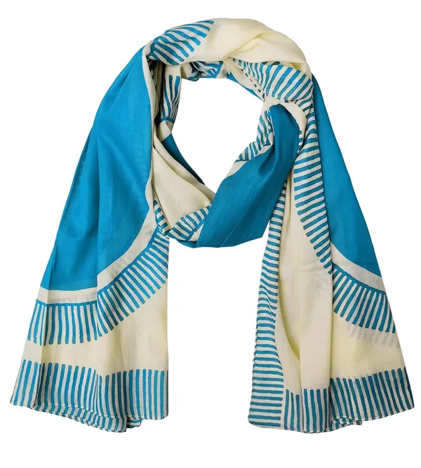 Floral_Grey_Multi_Cotton_Blend_Women's_Stole_(100x180_cm)