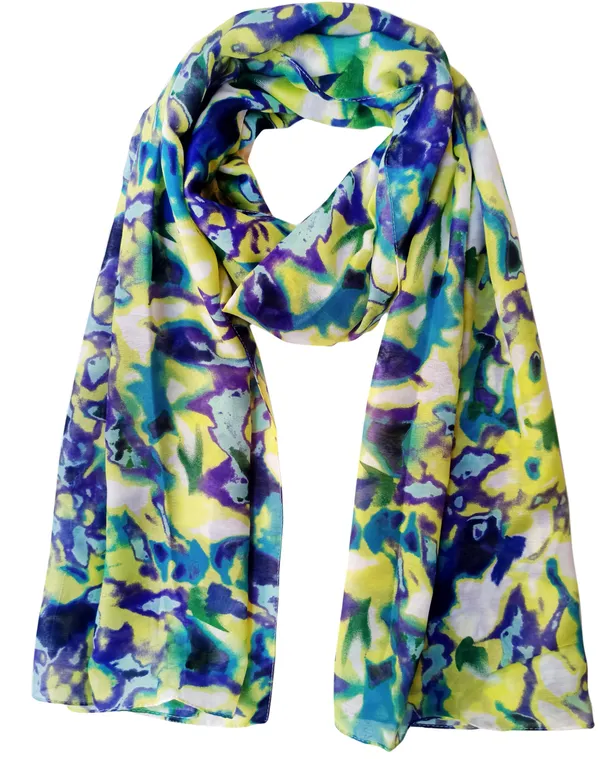 Blue_&_Yellow_Sea_Water_Print_Poly_Cotton_Women's_Scarf_(70x180_cm)