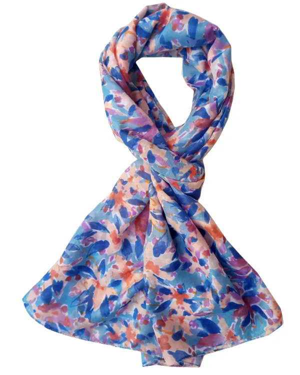 Blue_&_Pink_Multi-Color_Stylish_Poly_Cotton_Women's_Scarf_(70x180_cm)