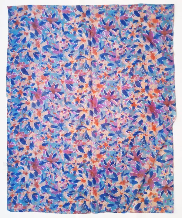 Blue_&_Pink_Multi-Color_Stylish_Poly_Cotton_Women's_Scarf_(70x180_cm)