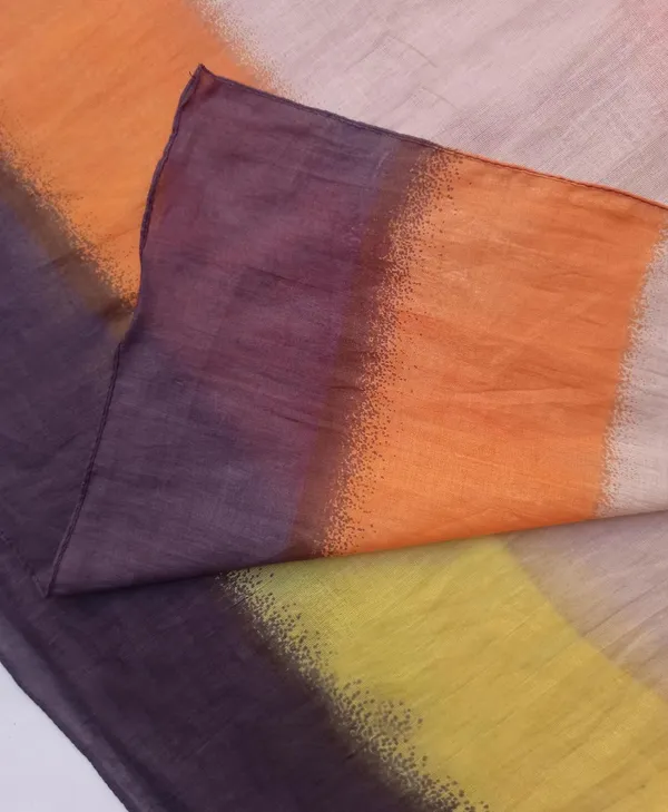 Tri-Color_Brown,_Yellow,_&_Orange_Cotton_Women's_Stole_(100x180_cm)