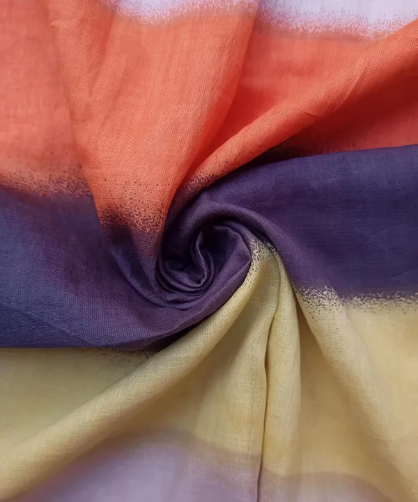 Tri-Color_Brown,_Yellow,_&_Orange_Cotton_Women's_Stole_(100x180_cm)
