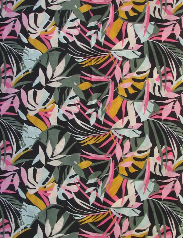 Jungle_Leaves_Print_Polyester_All-Season_Women's_Stole_(100x180_cm)