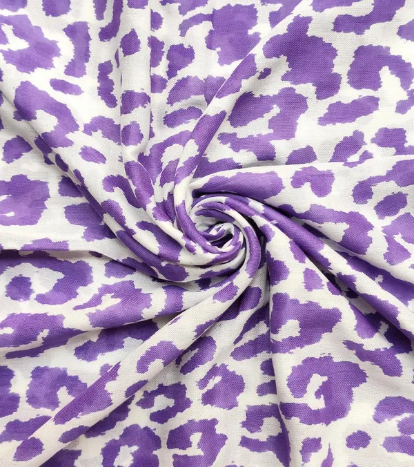 Purple_&_White_Leopard_Print_Rayon_Blend_Women's_Scarf_(100x180_cm)