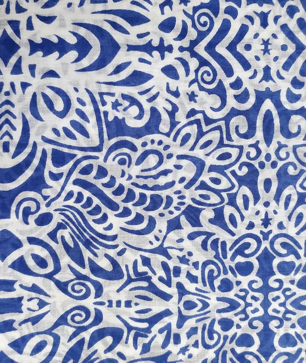 Ethnic_Print_White_&_Blue_Cotton_Women's_Stole_(100x180_cm)