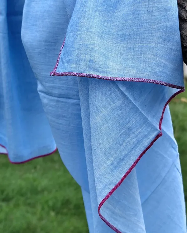 Sky_Blue_Pigment_Cotton_Blend_Women's_Scarf_(100x180_cm)