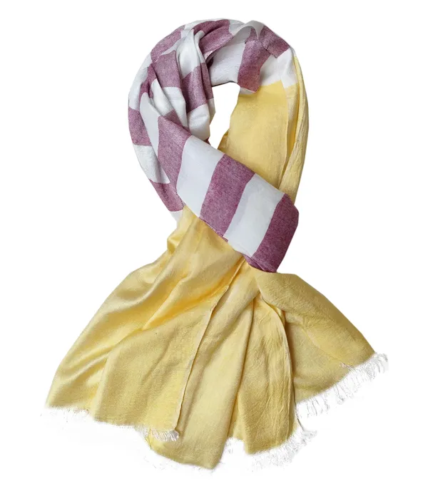 Yellow_&_Purple_Yarn_Dyed_Viscose_Blend_Scarf_with_Stripes_(70x180_cm)