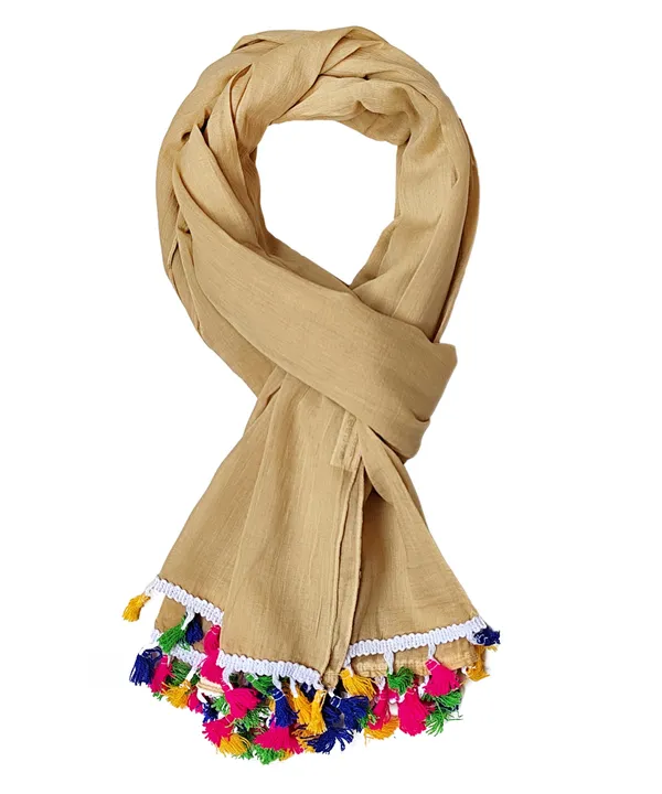 Solid_Dark_Sand_Beige_Cotton_Scarf_with_Tassels_(100x180_cm)