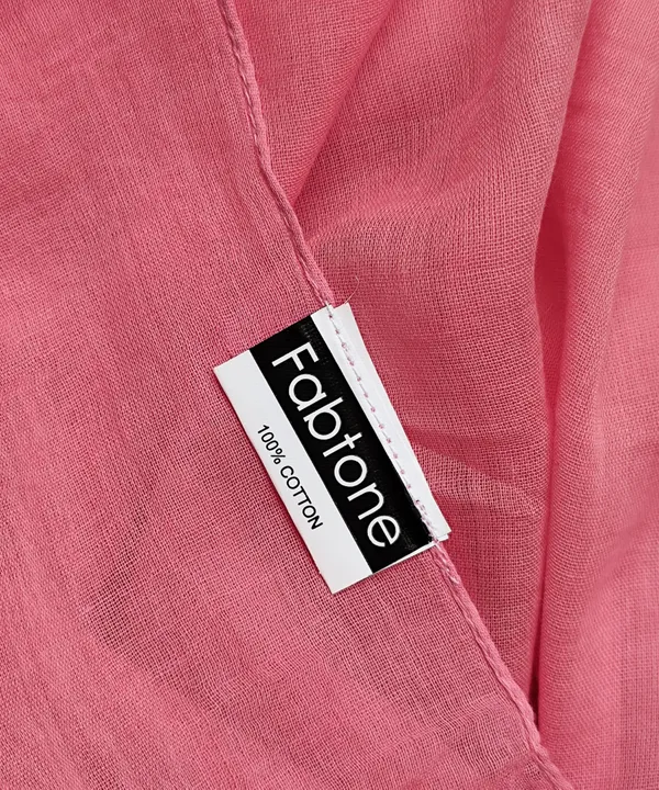 Solid_Salmon_Pink_Cotton_Blend_Women's_Stole_with_Tassels_(100x180_cm)