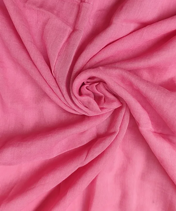 Solid_Salmon_Pink_Cotton_Blend_Women's_Stole_with_Tassels_(100x180_cm)