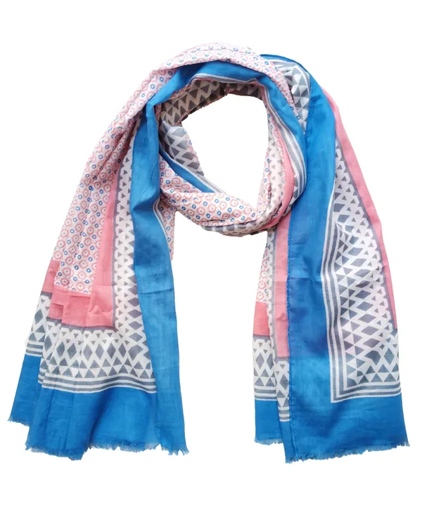 Fabtone_Kalamwri_Printed_100%_Soft_Cotton_Scarf_/_Stole_for_Women’s_100x180_cms_Blue_Pink,_Summer_Style