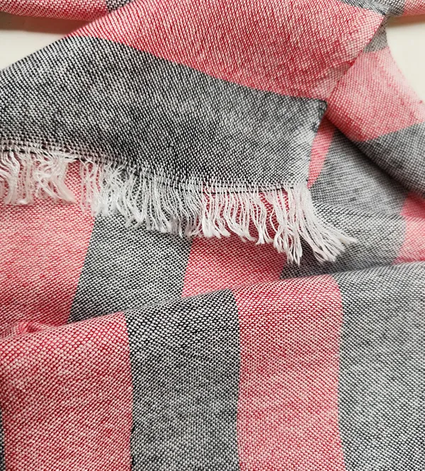 Pink_&_Grey_Striped_Yarn_Dyed_Viscose_Winter_Scarf_(70x180_cm)
