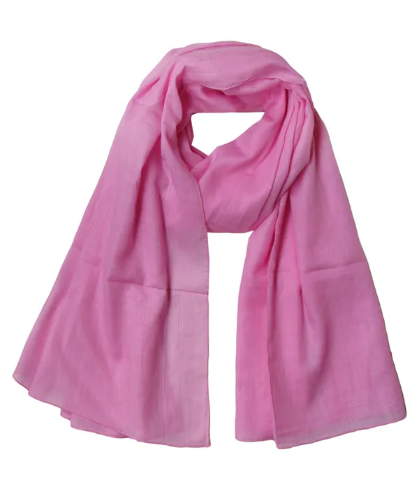 Solid_Pink_Cotton_Blend_Women's_Stole_(100x180_cm)