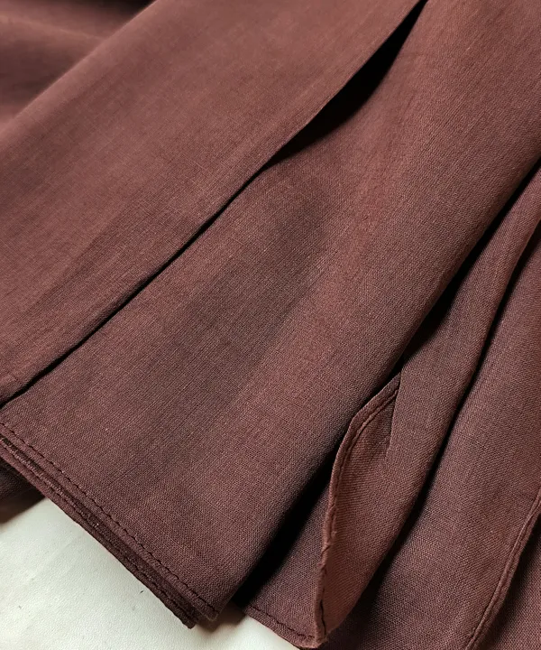 Solid_Chocolate_Cotton_Blend_Women's_Stole_(100x180_cm)