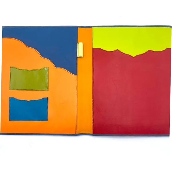 LIMITED_EDITION_Multicolor_Leather_Unisex_Document_Holder_|_Genuine_Leather
