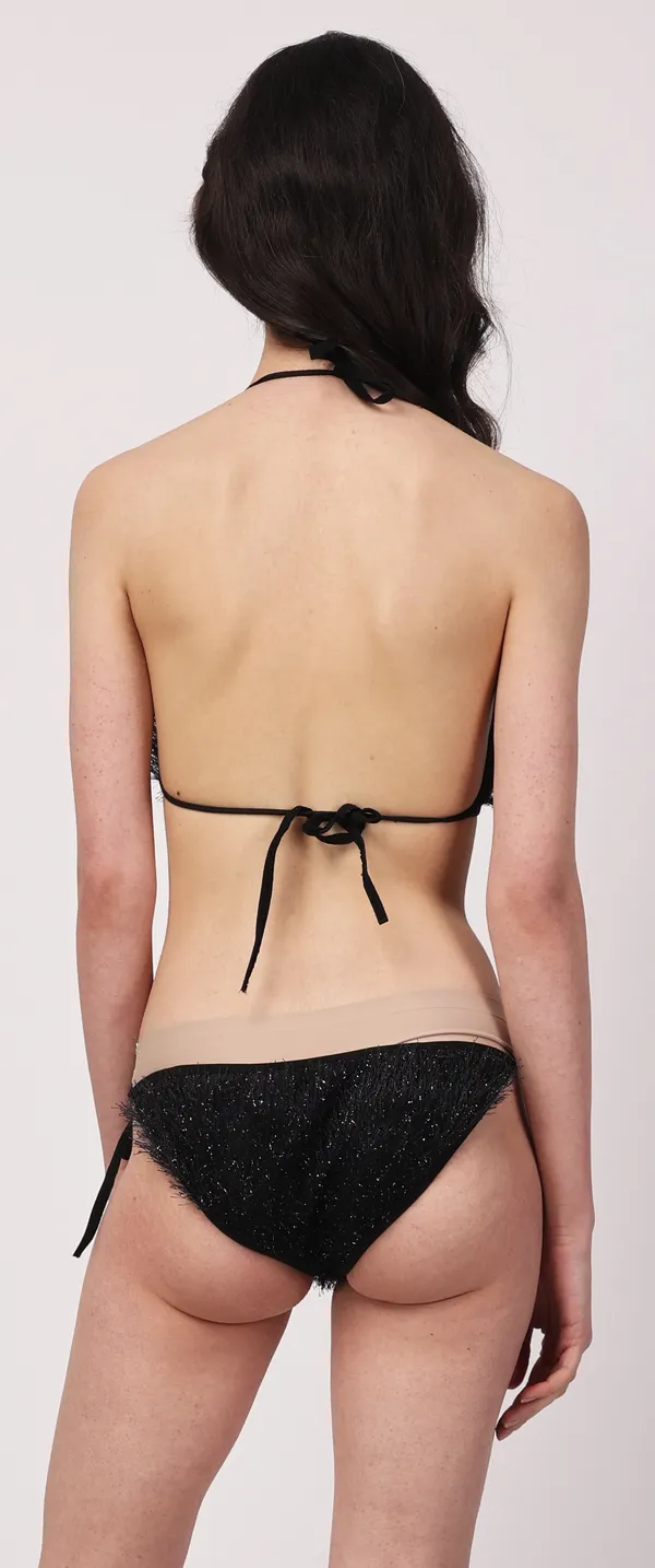 Black_Polyamide_Non_Padded_Fur_Bikini_Beachwear_For_Women