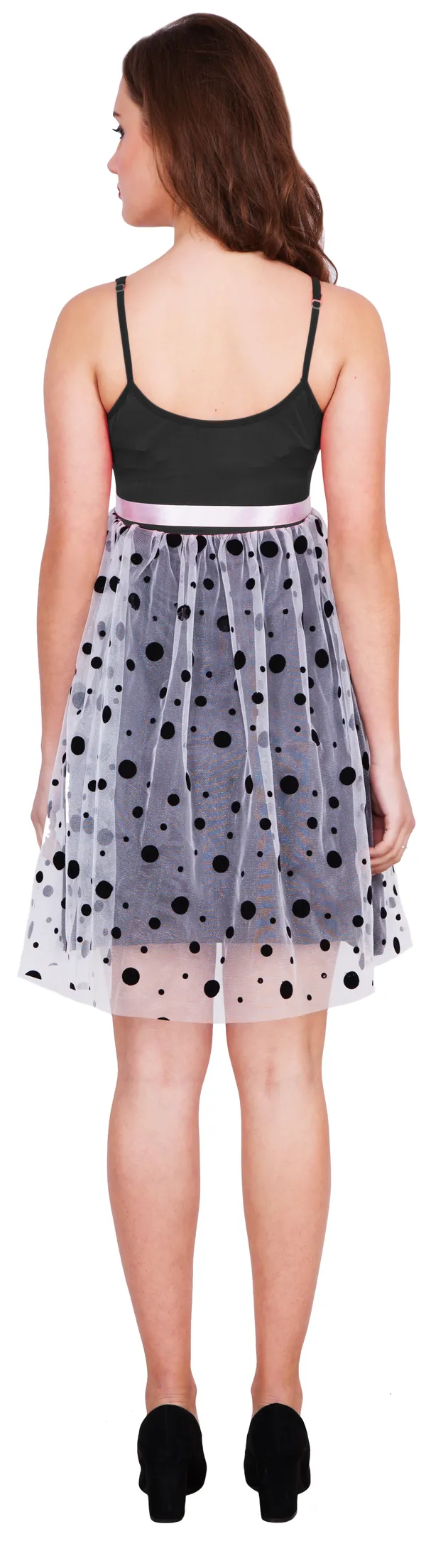 Multicolor_Blended_Embellished_Sleeveless_Skater_Above_Knee_Dress_For_Women