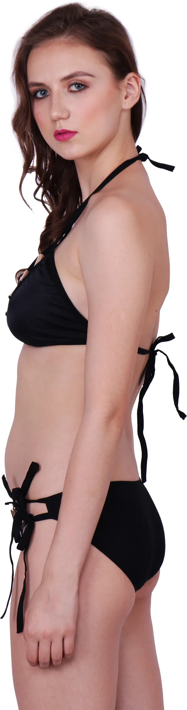 Black_Polyamide_Padded_Embellished_Bikini_Beachwear_For_Women