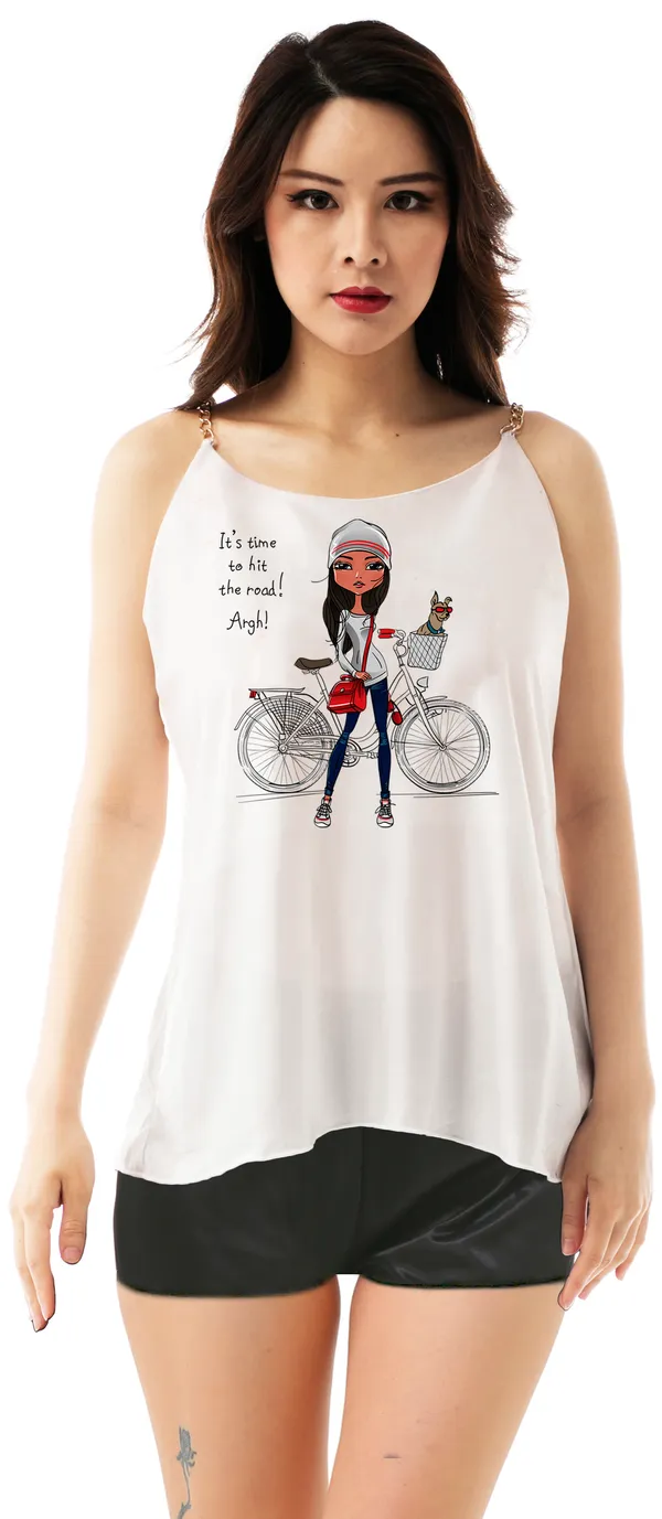 Multicolor_Satin_Non_Padded_Printed_Round_Neck_Top_For_Women