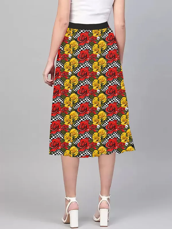 Multicolor_Blended_Printed_Regular_Midi_Skirt_For_Women