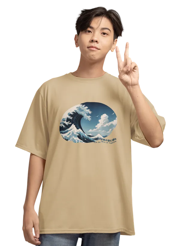 Anime_Unisex_Beige_Printed_Cotton_Oversized_T-shirt