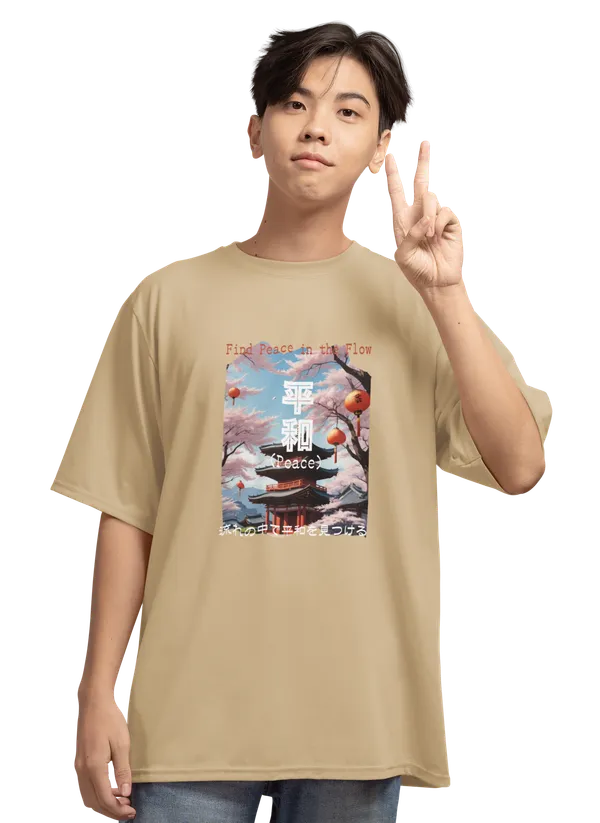 Anime_Unisex_Beige_Printed_Blended_Cotton_Oversized_T-shirt