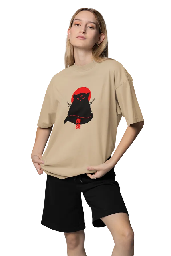 Anime_Unisex_Beige_Printed_Blended_Cotton_Oversized_T-shirt