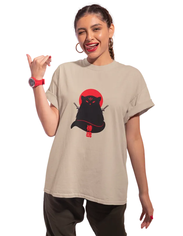 Anime_Unisex_Beige_Printed_Blended_Cotton_Oversized_T-shirt