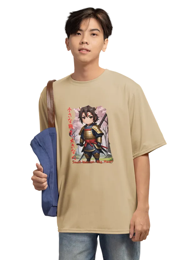 Anime_Unisex_Beige_Printed_Blended_Cotton_Oversized_T-shirt