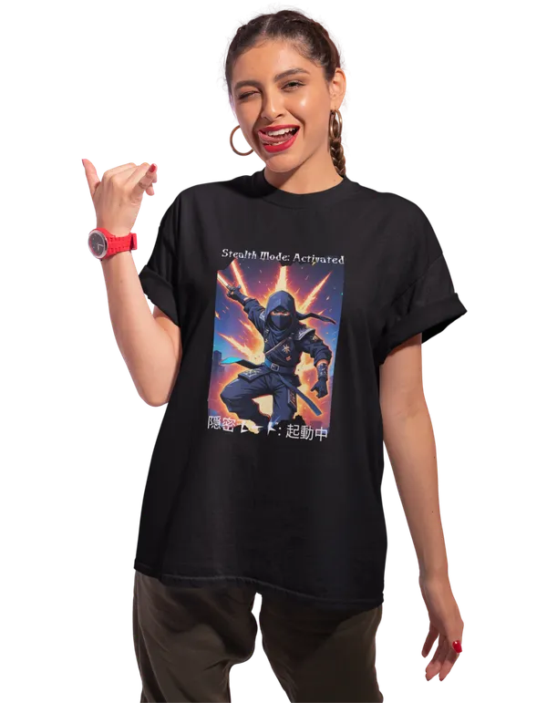 Anime_Unisex_Black_Printed_Blended_Cotton_Oversized_T-shirt