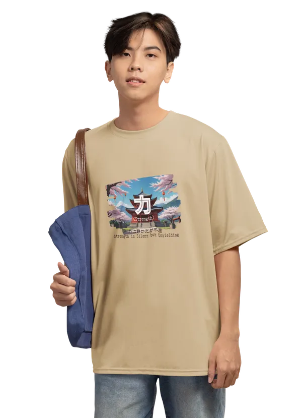 Anime_Unisex_Beige_Printed_Blended_Cotton_Oversized_T-shirt