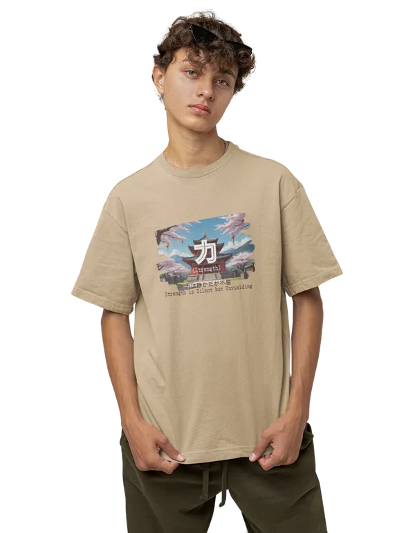 Anime_Unisex_Beige_Printed_Blended_Cotton_Oversized_T-shirt