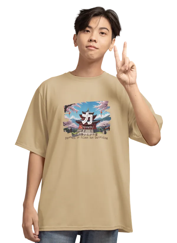 Anime_Unisex_Beige_Printed_Blended_Cotton_Oversized_T-shirt