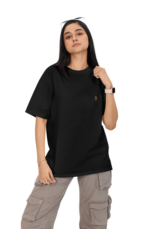 Unisex_Black_Solid_Cotton_T-Shirt