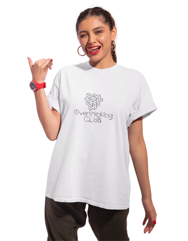 Unisex_White_Printed_Blended_Cotton_Oversized_T-shirt