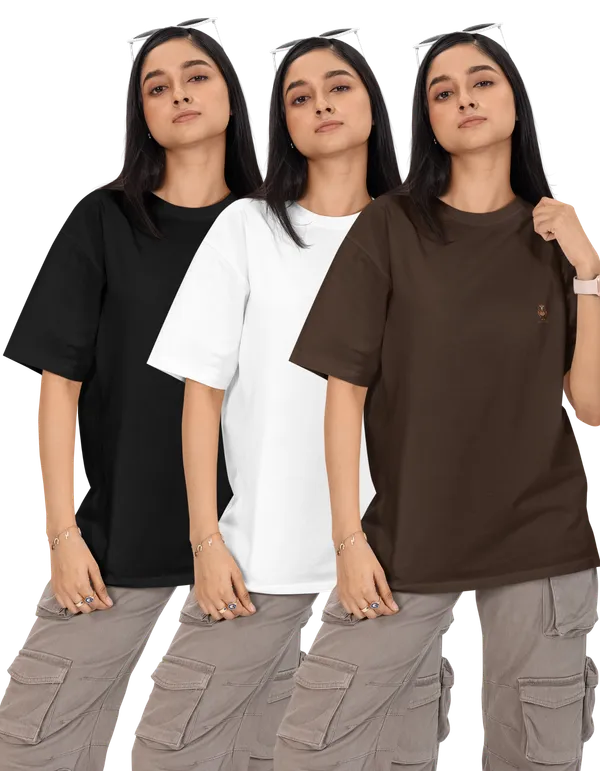 Pack_Of_3_Unisex_Oversized_T-Shirts_(Black_/_White_/_Dark_Brown)