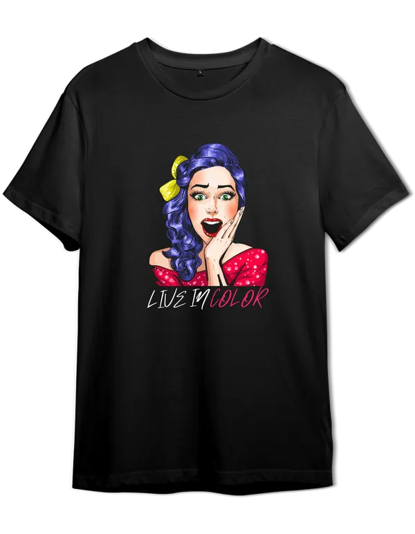 Unisex_Black_Cotton_Printed_T-Shirt