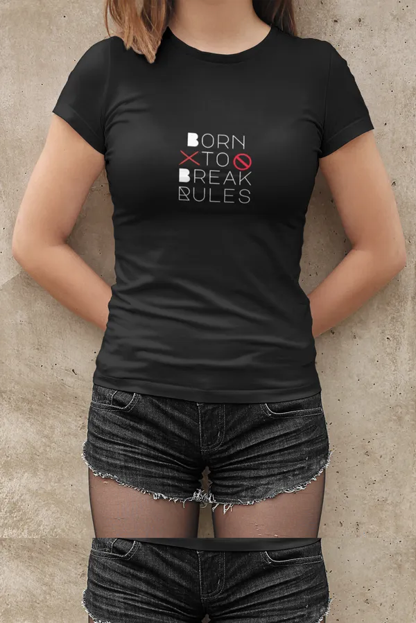 Unisex_Black_Cotton_Printed_T-Shirt